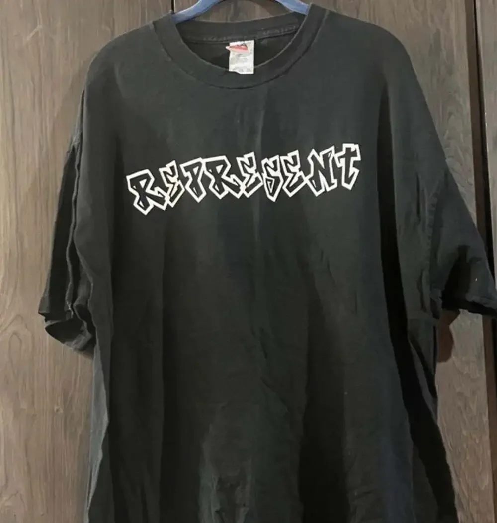 Represent Graffiti Logo Graphic T-Shirt